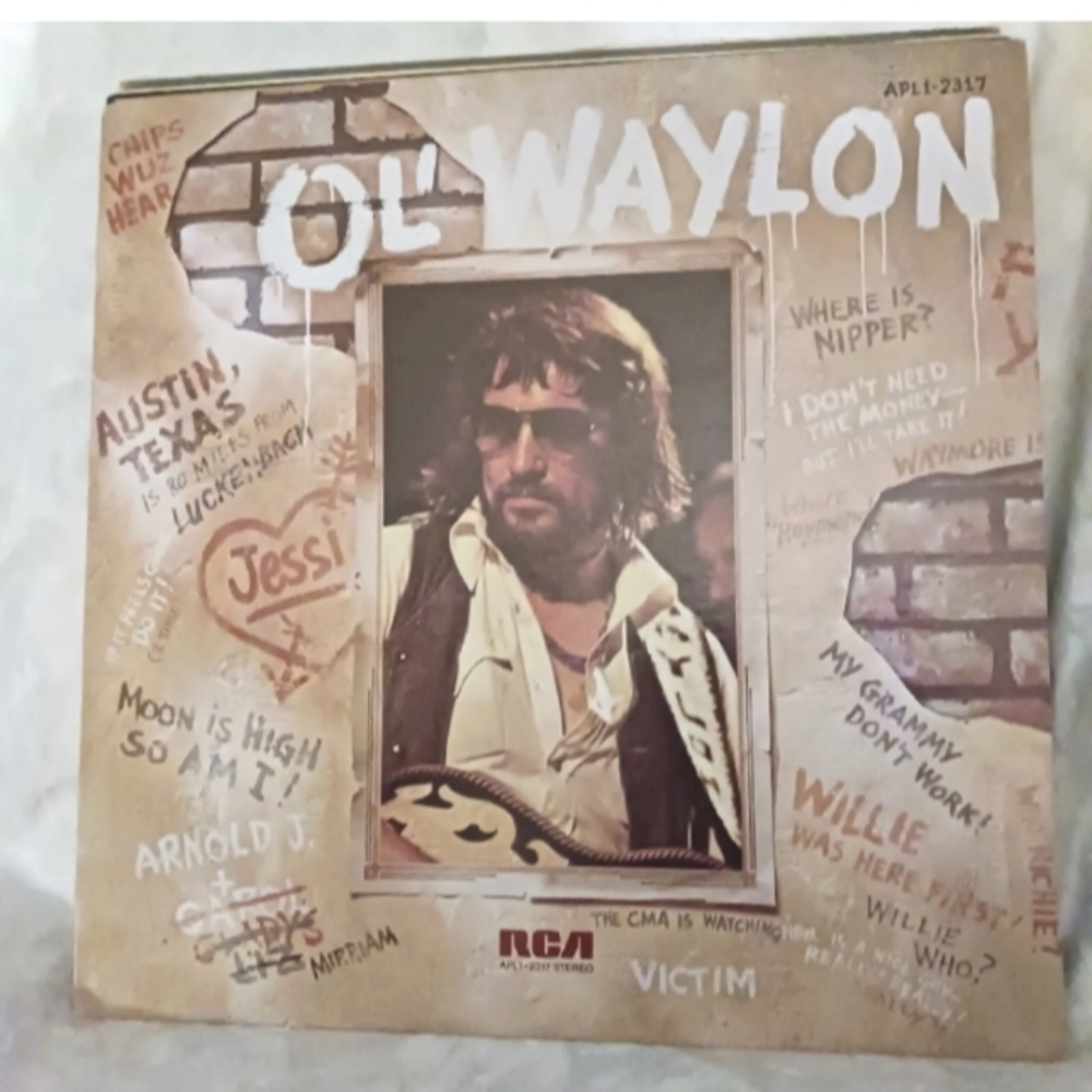 Ol' Waylon Vintage Vinyl Album from RCA